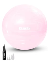 Gymnastická lopta KAYMAN 65 cm – systém Anti-Burst, protišmykové krúžky, joga, pilates, fitness, tréning rovnováhy, na doma aj do posilňovne 1