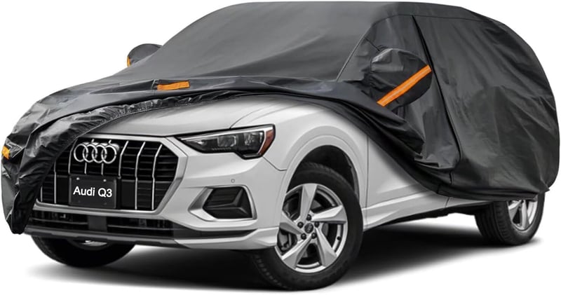 Kayme Audi Q3 (2012-2025) vízálló autótakaró 7 réteg, garázs védelem