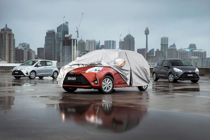 Kayme Autótakaró Vízálló Légáteresztő Toyota Yaris 1999-2025 6 Réteg