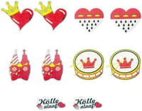 Kazunark 10 darabos karneváli jelvény szett, Köln karneváli gomb kitűzők jelmezhez 1