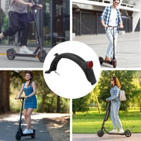 KBIBCK Zadný blatník na elektrickú kolobežku, kompatibilný s Xiaomi Mi M365 1S Pro Pro 2, čierny, veľkosť M, náhradný diel 7