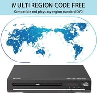 KCR DVD lejátszó TV-hez USB HDMI kábellel távirányítóval 5