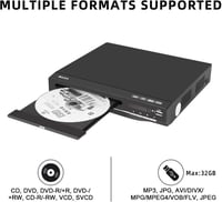 KCR DVD lejátszó TV-hez USB HDMI kábellel távirányítóval 4