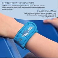 Kda Repelentný náramok pre deti - Dizajn jednorožec - Nylon - Bezpečná ochrana proti komárom na leto, tábory, do záhrady a školy 5