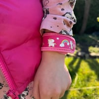 Kda Repelentný náramok pre deti - Dizajn jednorožec - Nylon - Bezpečná ochrana proti komárom na leto, tábory, do záhrady a školy 3