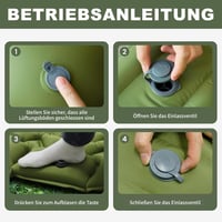 Kdti Önfelfújódó Kétszemélyes Hálómatrac Kempinghez 8
