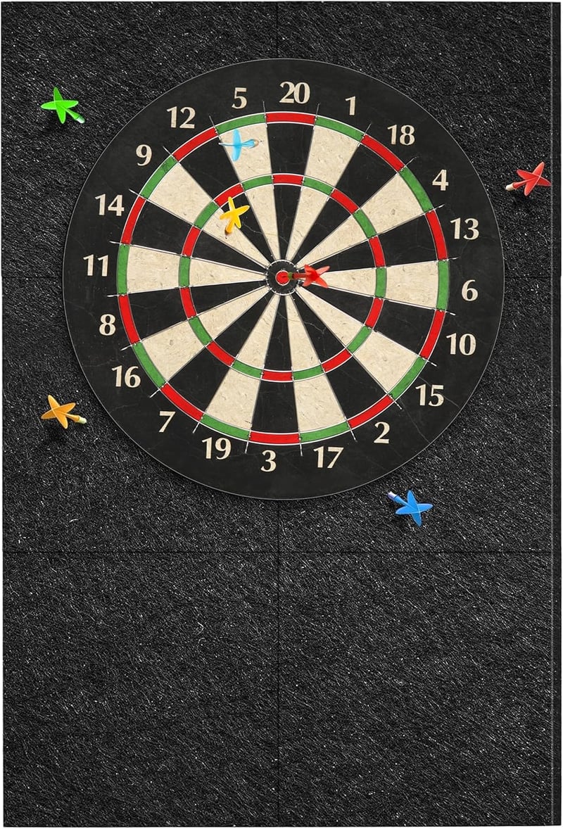 KEAGAN Dartboard Falvédő Filc Öntapadós Falszegély Darts Védelem