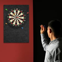 KEAGAN Dartboard Falvédő Filc Öntapadós Falszegély Darts Védelem 6