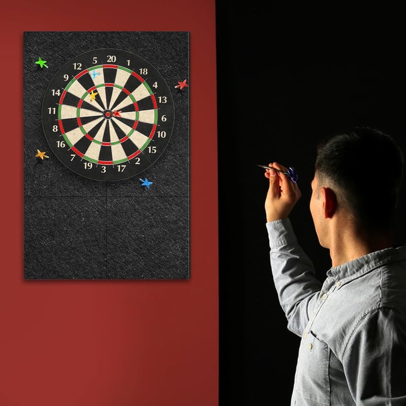 KEAGAN Dartboard Falvédő Filc Öntapadós Falszegély Darts Védelem
