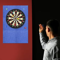 KEAGAN Öntapadós Filc Darttábla Falvédő Keret, Dartboard Border Védőlap, 5