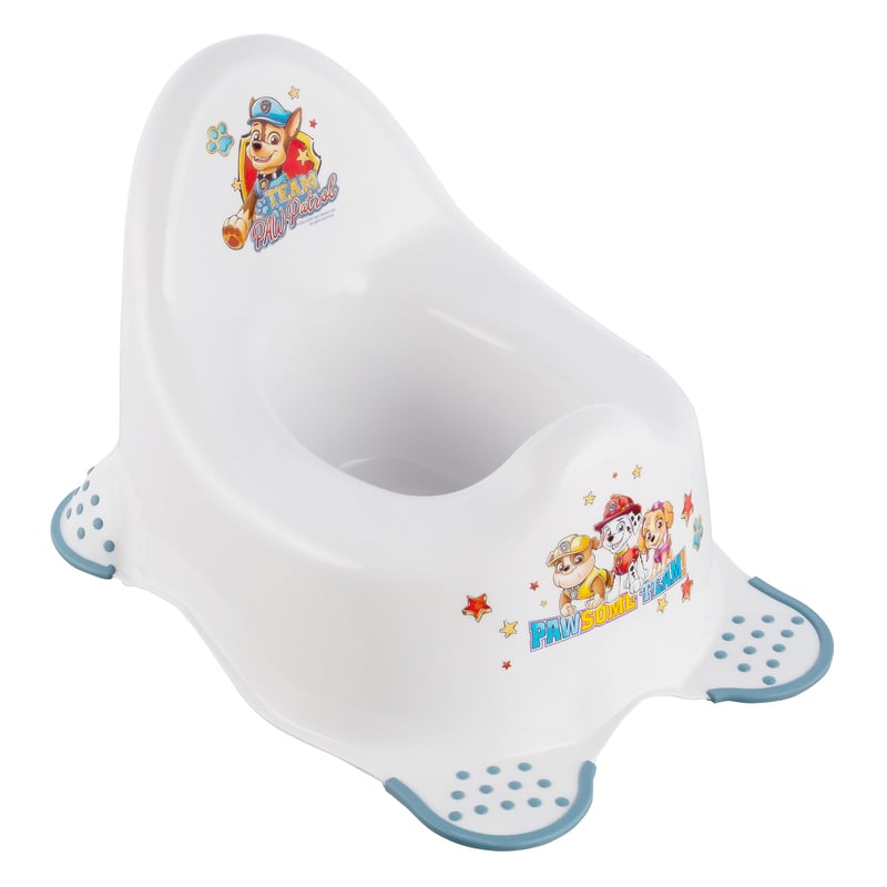 Ghișeu pentru copii keeeper Adam Paw Patrol, de la 18 luni la 3 ani, cu funcție antiderapantă, alb