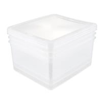 Priehľadný úložný box keeeper Bea so systémom Air Control, súprava 2 ks, 18 l, 39x33,5x18 cm 7