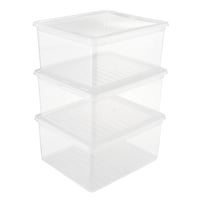Priehľadný úložný box keeeper Bea so systémom Air Control, súprava 2 ks, 18 l, 39x33,5x18 cm 6