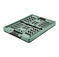 Skladací profesionálny úložný box Keeeper Ben s rukoväťami Soft-Touch, 45 l, 54x37x28 cm, Nordic Green 5