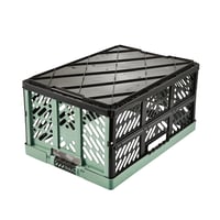 Skladací profesionálny úložný box Keeeper Ben s rukoväťami Soft-Touch, 45 l, 54x37x28 cm, Nordic Green 4