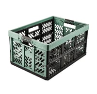 Skladací profesionálny úložný box Keeeper Ben s rukoväťami Soft-Touch, 45 l, 54x37x28 cm, Nordic Green 3