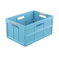 Cutie Pliabilă keeeper Benno Stabil Profi, Albastru (Eco Sky Blue) - Ladă de Depozitare Rezistentă 1