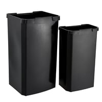 Pedálový kôš na odpadky keeeper Gunnar, 2 nádoby (7 l + 15 l), strieborná farba, neúplná súprava (stav: pozri 2. obrázok) 9