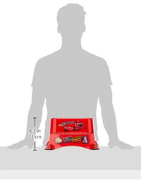 Dvojstupienok pre deti keeeper Igor Disney Cars, 40x37x21 cm, červený (cerise), pre deti od 3 do 14 rokov 8