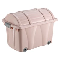 Keeeper Kamil Pure úložný box s kolieskami a vekom, 58 x 37 x 40 cm, Nordic Pink 1
