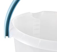 keeeper Mika 5x Kanta s integriranom mjernom skalom i ergonomskom ručkom, 10 l, prirodno prozirna 4