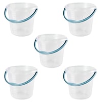 keeeper Mika 5x Kanta s integriranom mjernom skalom i ergonomskom ručkom, 10 l, prirodno prozirna 1