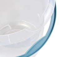 keeeper Mika 5x Kanta s integriranom mjernom skalom i ergonomskom ručkom, 10 l, prirodno prozirna 6