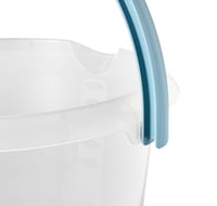 keeeper Mika 5x Kanta s integriranom mjernom skalom i ergonomskom ručkom, 10 l, prirodno prozirna 7