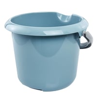 keeeper Mika Nordic Blue kanta s ugrađenom mjernom skalom i ergonomskom ručkom, 5 L, set od 5 komada 3