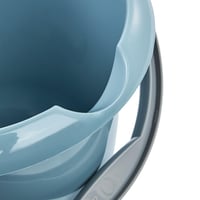 keeeper Mika Nordic Blue kanta s ugrađenom mjernom skalom i ergonomskom ručkom, 5 L, set od 5 komada 7