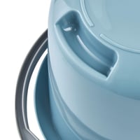 keeeper Mika Nordic Blue kanta s ugrađenom mjernom skalom i ergonomskom ručkom, 5 L, set od 5 komada 6
