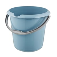 Vedro keeeper Mika s odmernou stupnicou a ergonomickou rukoväťou, 10 l, 5 ks, Nordic Blue 2