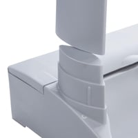 stojan na odpadkové vrecia keeeper Modular 100 l, strieborná a antracitová farba, pre systém OKT Modular 7
