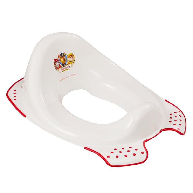 Detská WC doska keeeper Paw Patrol Ewa, od 18 mesiacov do 4 rokov, protišmyková, bielo-svetlomodrá