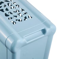 Kôš na bielizeň keeeper Per Nordic Blue s otvorom na vhadzovanie a odklápacím vekom, priedušný, 60 l 5