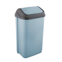 Odpadkový kôš s výklopným vekom keeeper Swantje, 50 l, Nordic Blue, 38,5 x 29 x 66 cm 1