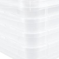 keeeper Tároló Doboz Szellőzőrendszerrel 4 db 5,6 L Átlátszó Bea - Set: 4x 5,6 L, Transparent 5