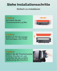 Kompatibilný toner KEENKLE CLT-P404C K404S pre tlačiarne Samsung C480W, C480FW, C430W, C430, C480FN, C48X Xpress – čierny, 2-balenie 7