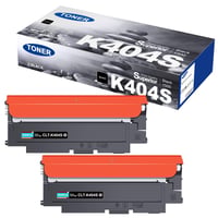 Kompatibilný toner KEENKLE CLT-P404C K404S pre tlačiarne Samsung C480W, C480FW, C430W, C430, C480FN, C48X Xpress – čierny, 2-balenie 1
