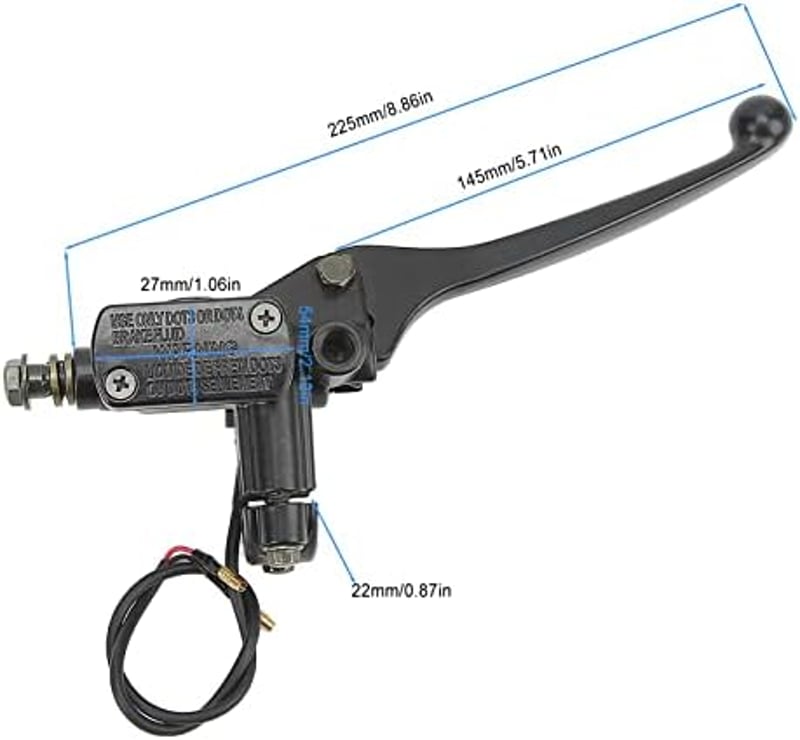 Keenso 22mm Fékhengerek és Kuplunghengerek GY6 Robogóhoz - 1 Pár