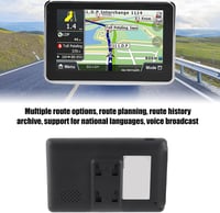 Keenso 5" GPS Navigáció Autóhoz Európa Térképpel, Élő Forgalom és Parkolás Figyelmeztető 2