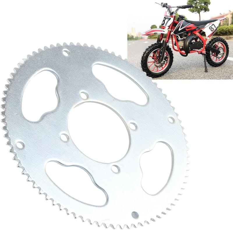 Keenso 54mm 80 fogas acél láncszemű quad ATV dirt bike robogó alkatrész