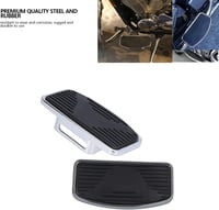 Keenso Állítható széles hátsó utas lábtartó motorhoz pedál 1 pár futódeszka running board 7