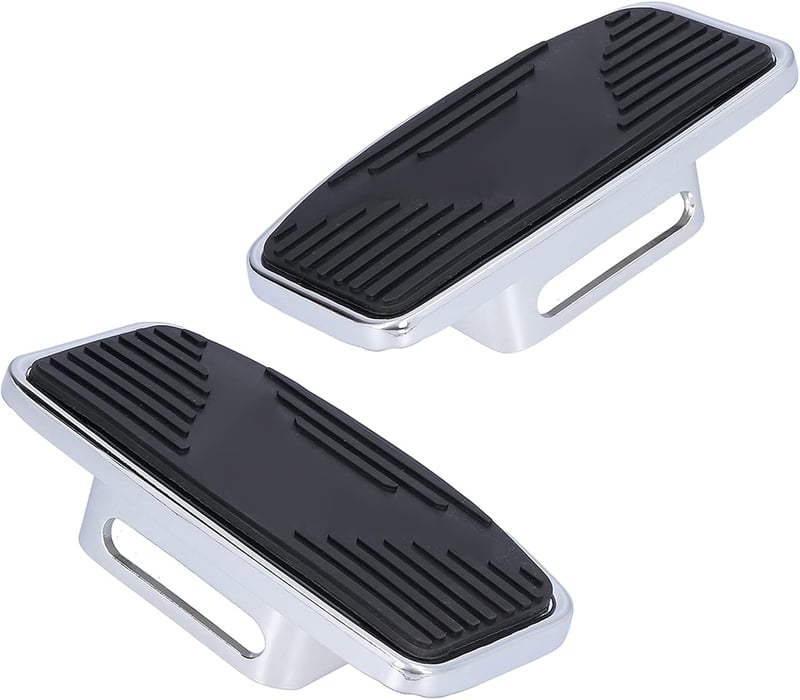 Keenso Állítható széles hátsó utas lábtartó motorhoz pedál 1 pár futódeszka running board