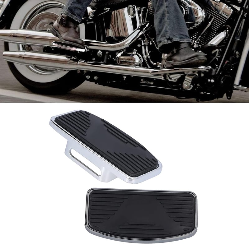 Keenso Állítható széles hátsó utas lábtartó motorhoz pedál 1 pár futódeszka running board