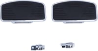 Keenso Állítható széles hátsó utas lábtartó motorhoz pedál 1 pár futódeszka running board 6