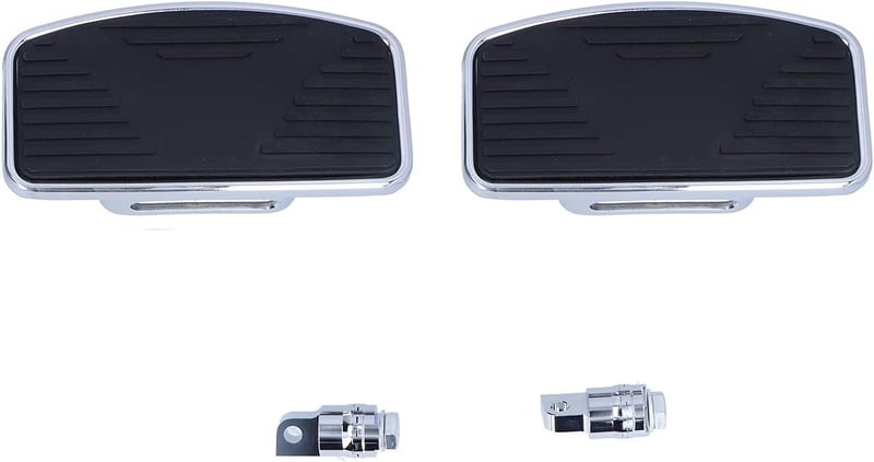Keenso Állítható széles hátsó utas lábtartó motorhoz pedál 1 pár futódeszka running board