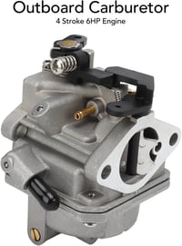 Keenso Csónakmotor Karburátor 6LE 4-ütemű Motorhoz Alumínium 3