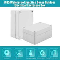 Keenso IP65 vízálló kültéri elosztódoboz ABS műanyag 100x68x50mm 5