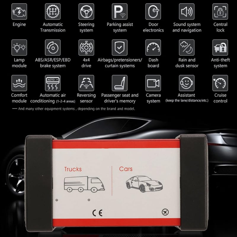 Keenso ODB2 Diagnosztikai Szkenner Bluetooth ECU Kódolás Autódiagnosztika